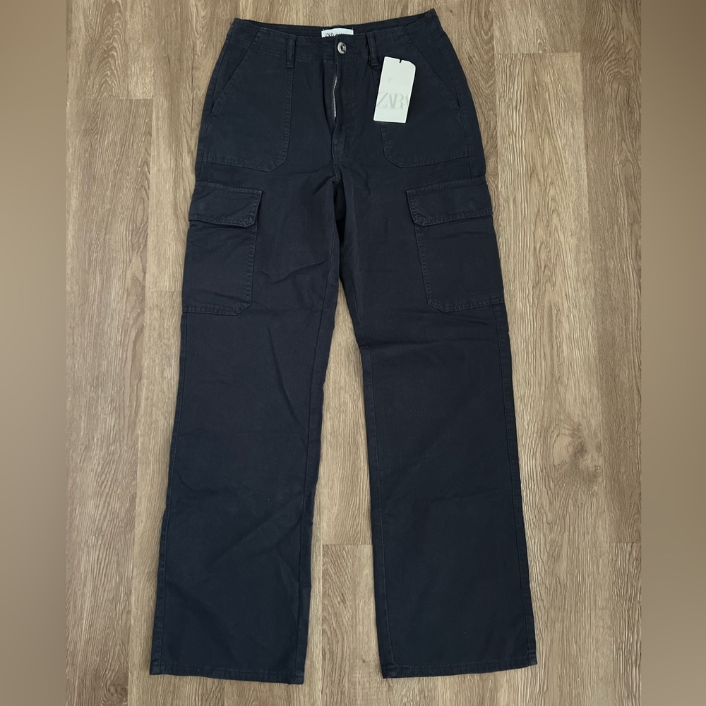 Women’s Zara Black Cargo Pants